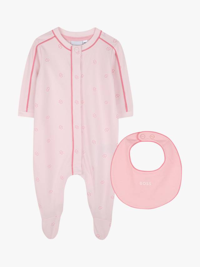 Детский хлопковый комплект пижама и слюнявчик, цвет pink pale HUGO BOSS, Pink Pale
Детский хлопковый комплект пижама и слюнявчик, цвет pink pale HUGO BOSS, Pink Pale