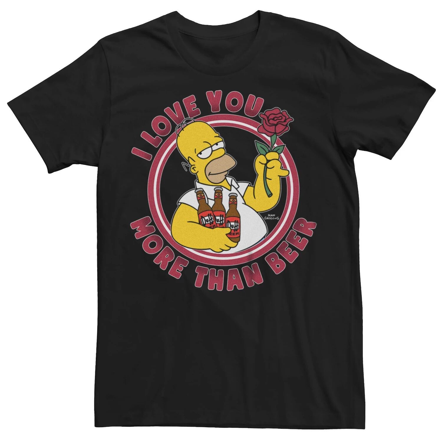 Мужская футболка The Simpsons Love And Beer Licensed Character
Мужская футболка The Simpsons Love And Beer Licensed Character