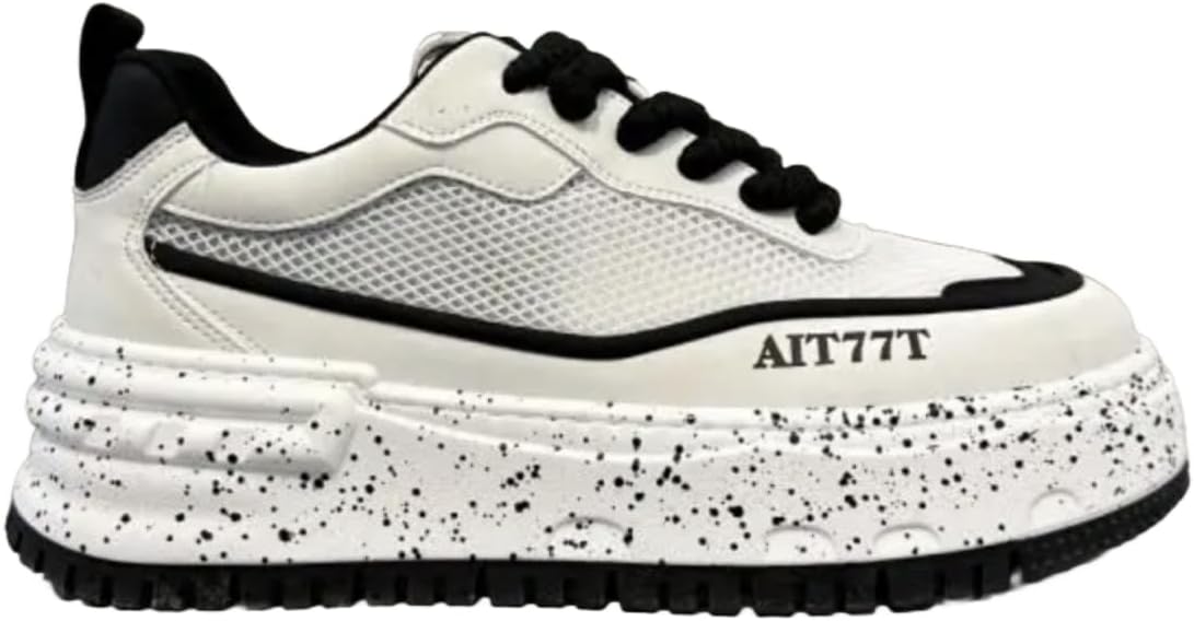 Мужские кроссовки Speckled на платформе с одинокой подошвой, стильная повседневная спортивная обувь- идеально подходит для прогулок по городу, тренировок в зале и ежедневных поездок Kpdwfms, белый/черный
Мужские кроссовки Speckled на платформе с одинокой подошвой, стильная повседневная спортивная обувь- идеально подходит для прогулок по городу, тренировок в зале и ежедневных поездок Kpdwfms, белый/черный