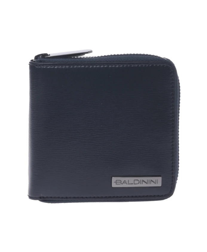 Кошелек на молнии из темной кожи пальмеллато Baldinini, синий
Кошелек на молнии из темной кожи пальмеллато Baldinini, синий