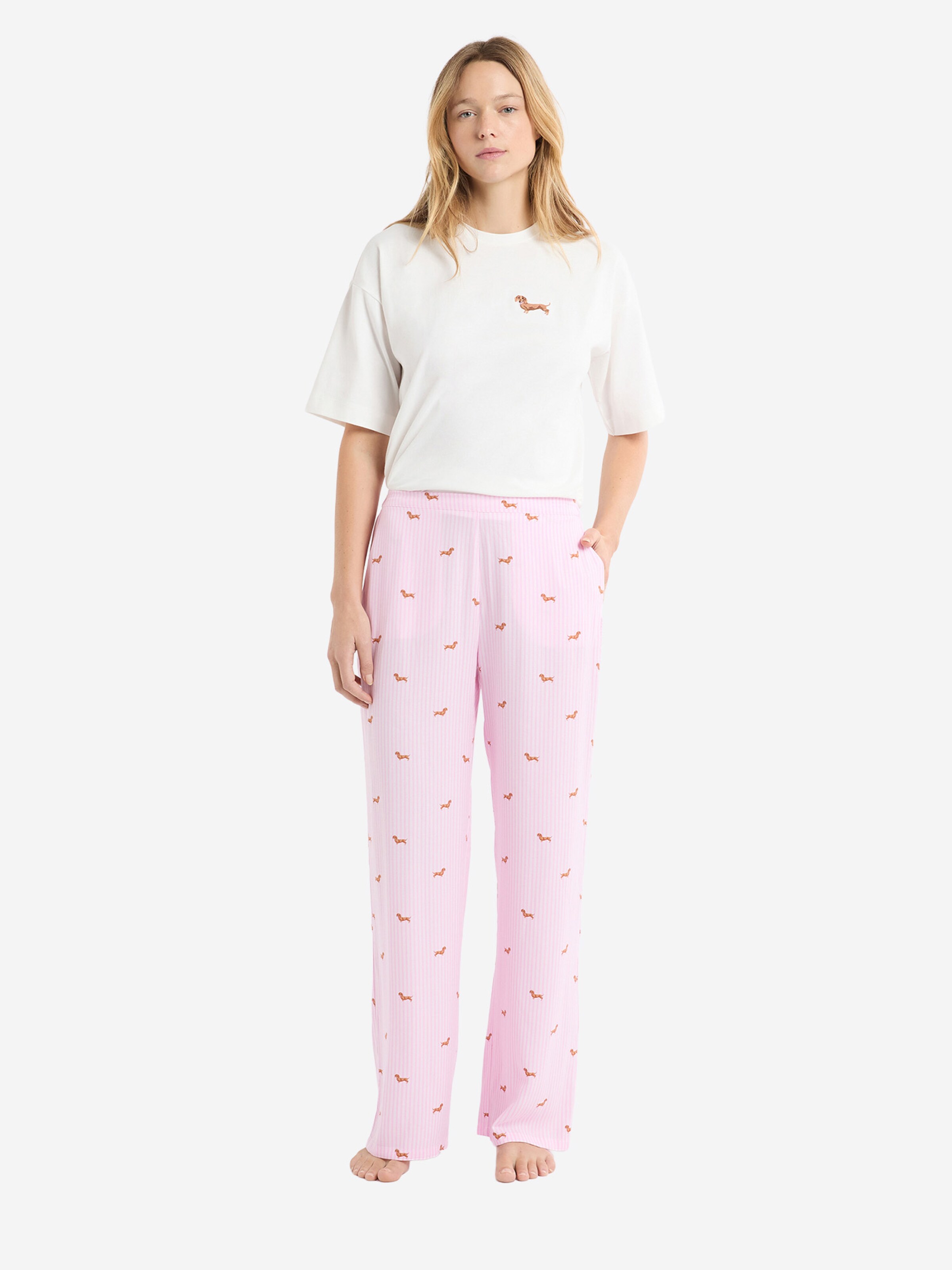 ETAM Пижамные штаны 'Harmonie' в цвете Rose, Light Pink
ETAM Пижамные штаны 'Harmonie' в цвете Rose, Light Pink