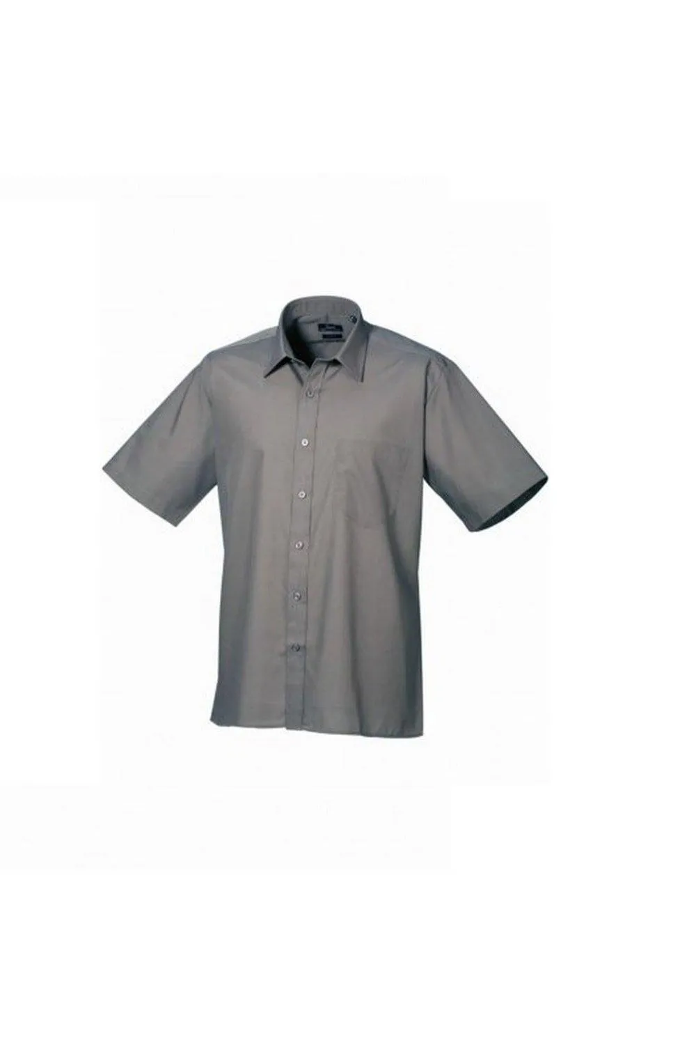 Рубашка из поплина с коротким рукавом Premier, серый
Рубашка из поплина с коротким рукавом Premier, серый