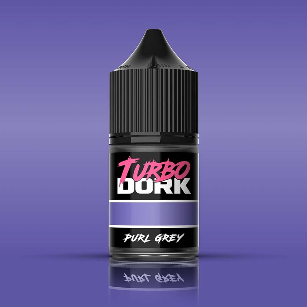 Аксессуары Turbo Dork Metallic Acrylic Paint: Purl Grey (22ml)
Аксессуары Turbo Dork Metallic Acrylic Paint: Purl Grey (22ml)