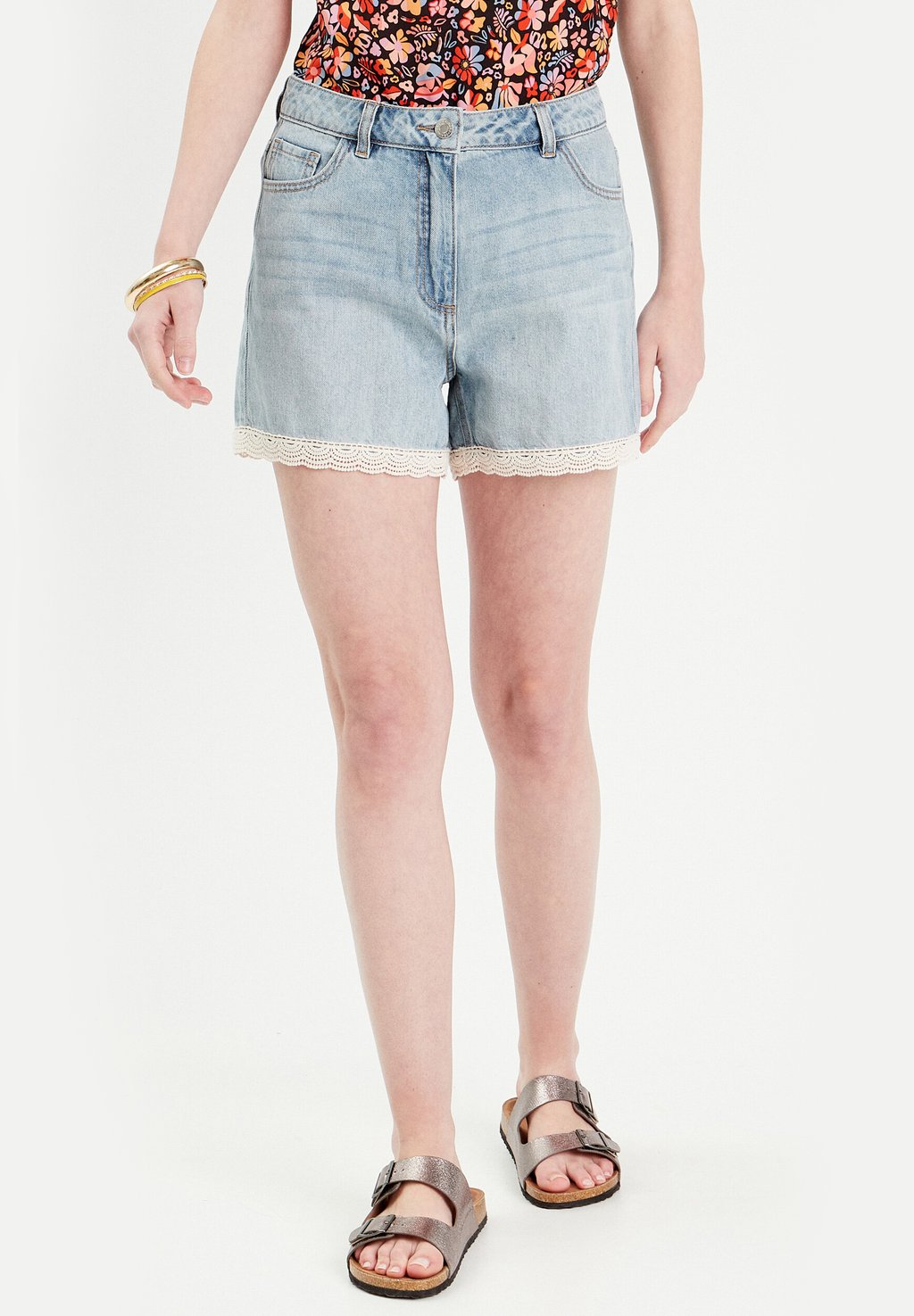 Джинсовые шорты MIT DETAILS Cache Cache, синий 
Джинсовые шорты MIT DETAILS Cache Cache, синий