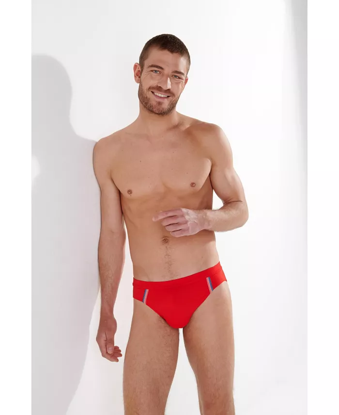 Мужские плавки Nautical Cup Swim Mini Briefs HOM USA, красный
Мужские плавки Nautical Cup Swim Mini Briefs HOM USA, красный