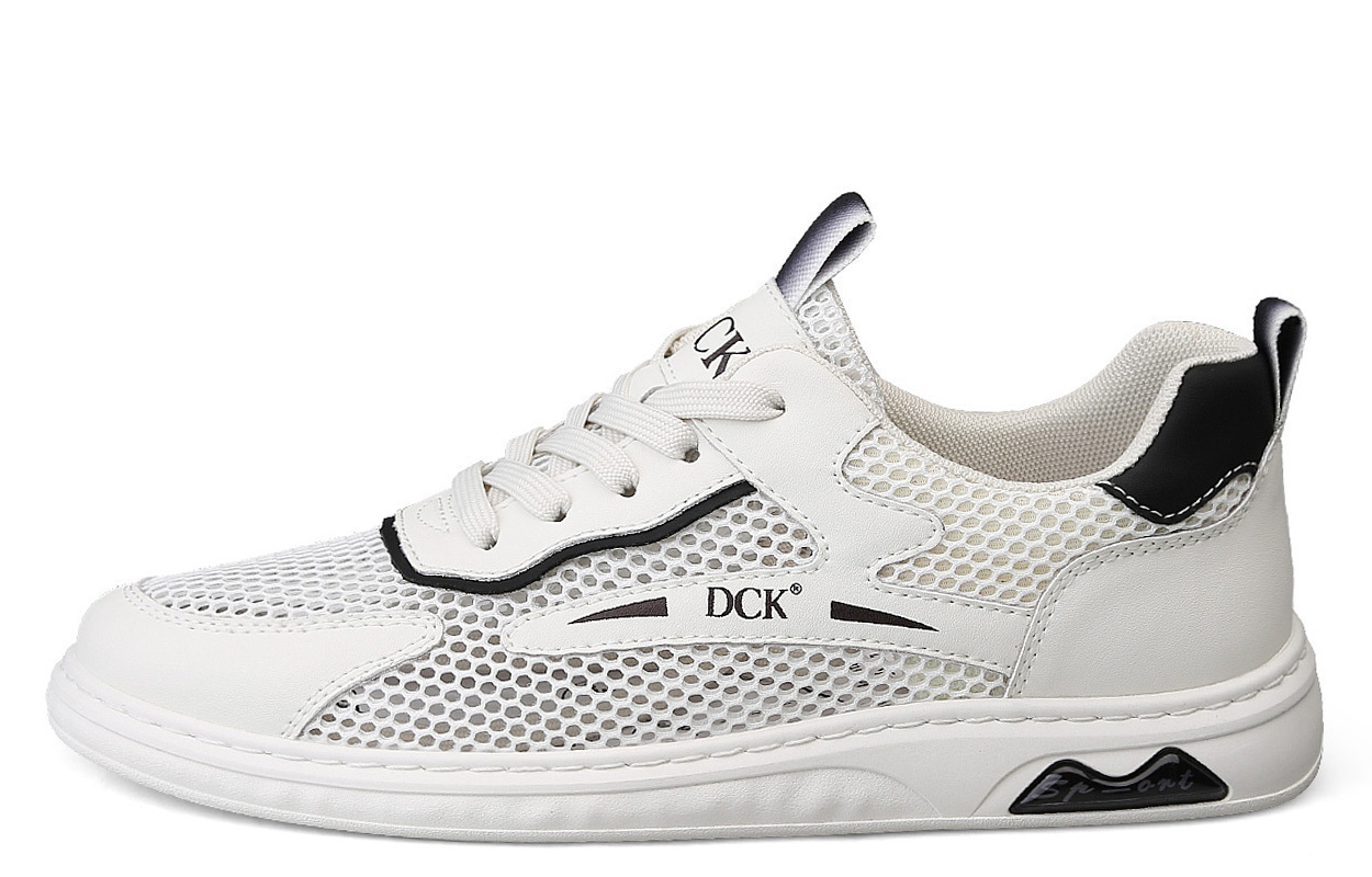 DCK Мужские лоу-топ скейтборд кроссовки бело-черные, цвет White Black
DCK Мужские лоу-топ скейтборд кроссовки бело-черные, цвет White Black