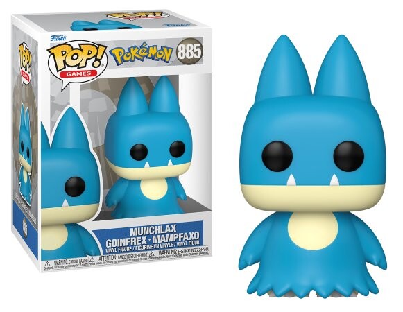 POP-игры: Pokemon-Munchlax (EMEA) Funko POP!
POP-игры: Pokemon-Munchlax (EMEA) Funko POP!