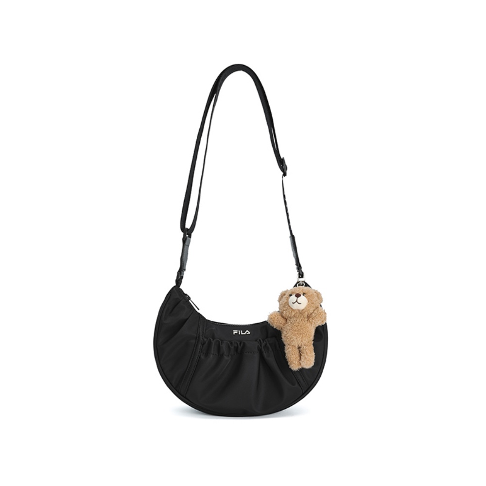 FILA Оригинальная тканевая женская сумка через плечо черная, Black
FILA Оригинальная тканевая женская сумка через плечо черная, Black