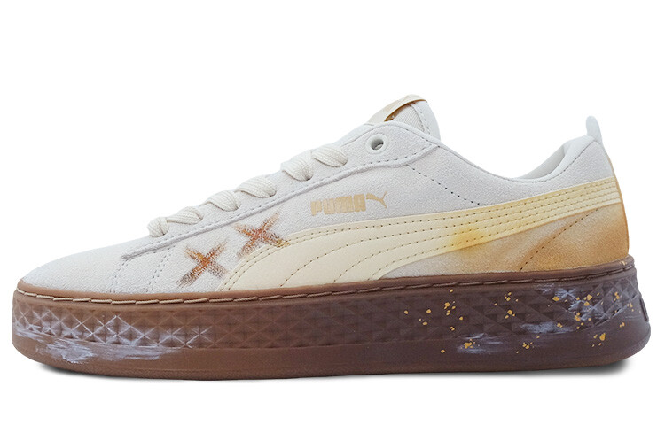 Кроссовки Puma Smash Platform Skateboarding Shoes Women's Low-top Beige/yellow/brown, коричневый
Кроссовки Puma Smash Platform Skateboarding Shoes Women's Low-top Beige/yellow/brown, коричневый