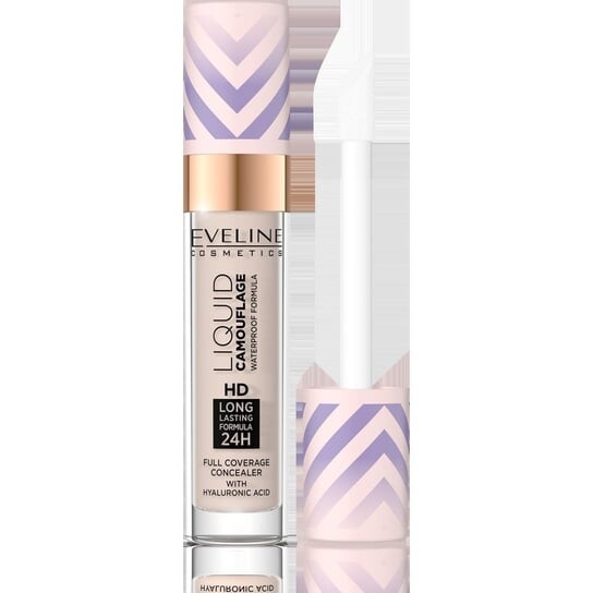 Водостойкий маскирующий консилер с гиалуроновой кислотой 02 Light Vanilla, 7,5 мл Eveline Cosmetics, Liquid Camouflage
Водостойкий маскирующий консилер с гиалуроновой кислотой 02 Light Vanilla, 7,5 мл Eveline Cosmetics, Liquid Camouflage