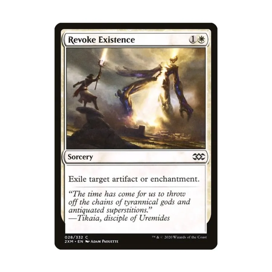 CCG Отозвать существование (C) (фольга), MTG - Double Masters
CCG Отозвать существование (C) (фольга), MTG - Double Masters