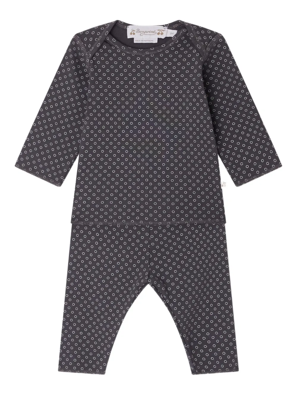 Хлопковая пижама Bonpoint, серый
Хлопковая пижама Bonpoint, серый