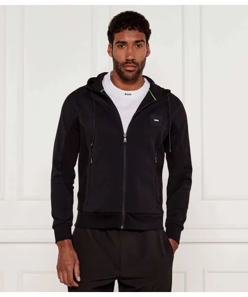 Толстовка с отвисшими краями Regular fit Boss Green, черный
Толстовка с отвисшими краями Regular fit Boss Green, черный