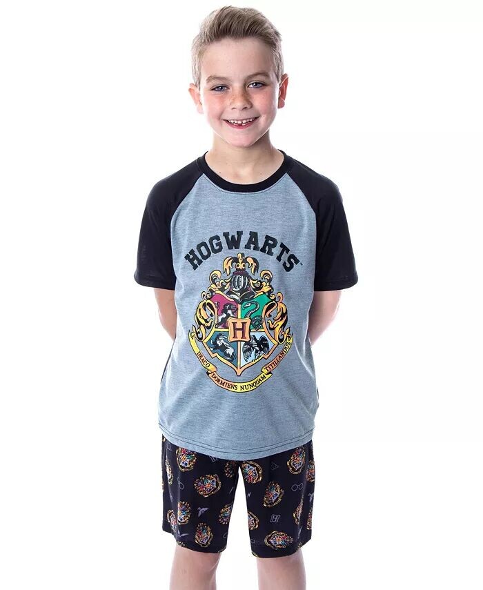 Футболка и шорты Big Boys Hogwarts Castle, комплект из 2 предметов, пижама Harry Potter, черный
Футболка и шорты Big Boys Hogwarts Castle, комплект из 2 предметов, пижама Harry Potter, черный