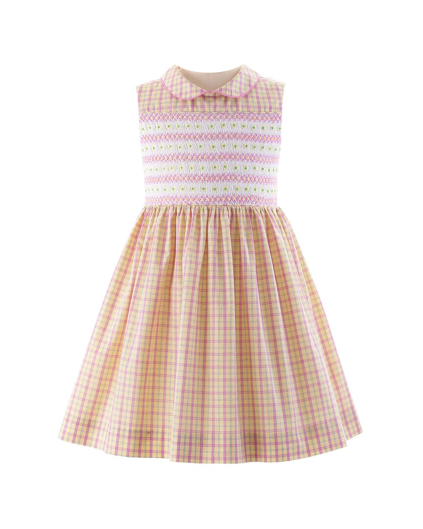 Платье Rachel Riley в клетку с цветочным принтом и сборками, цвет multi
Платье Rachel Riley в клетку с цветочным принтом и сборками, цвет multi