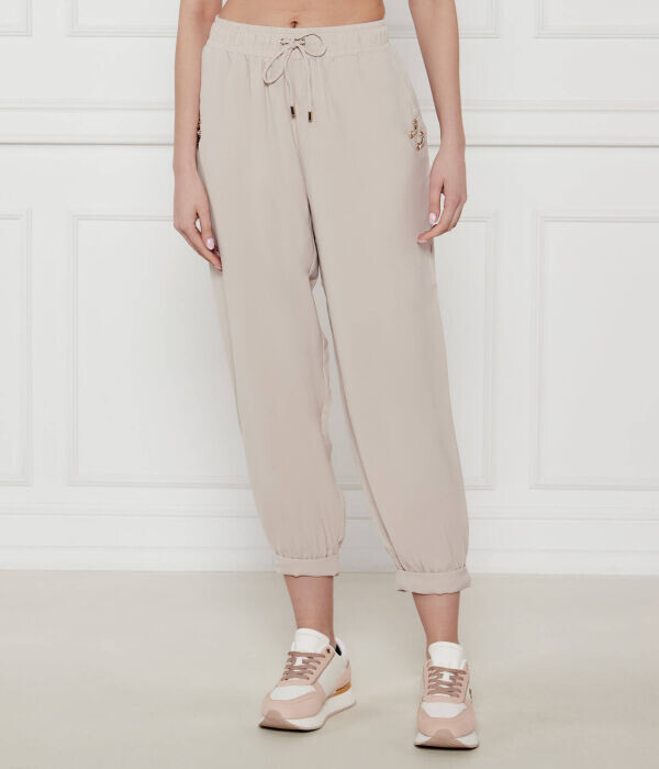 Брюки женские Liu Jo Sport укороченные с декором карманов, бежевый
Брюки женские Liu Jo Sport укороченные с декором карманов, бежевый