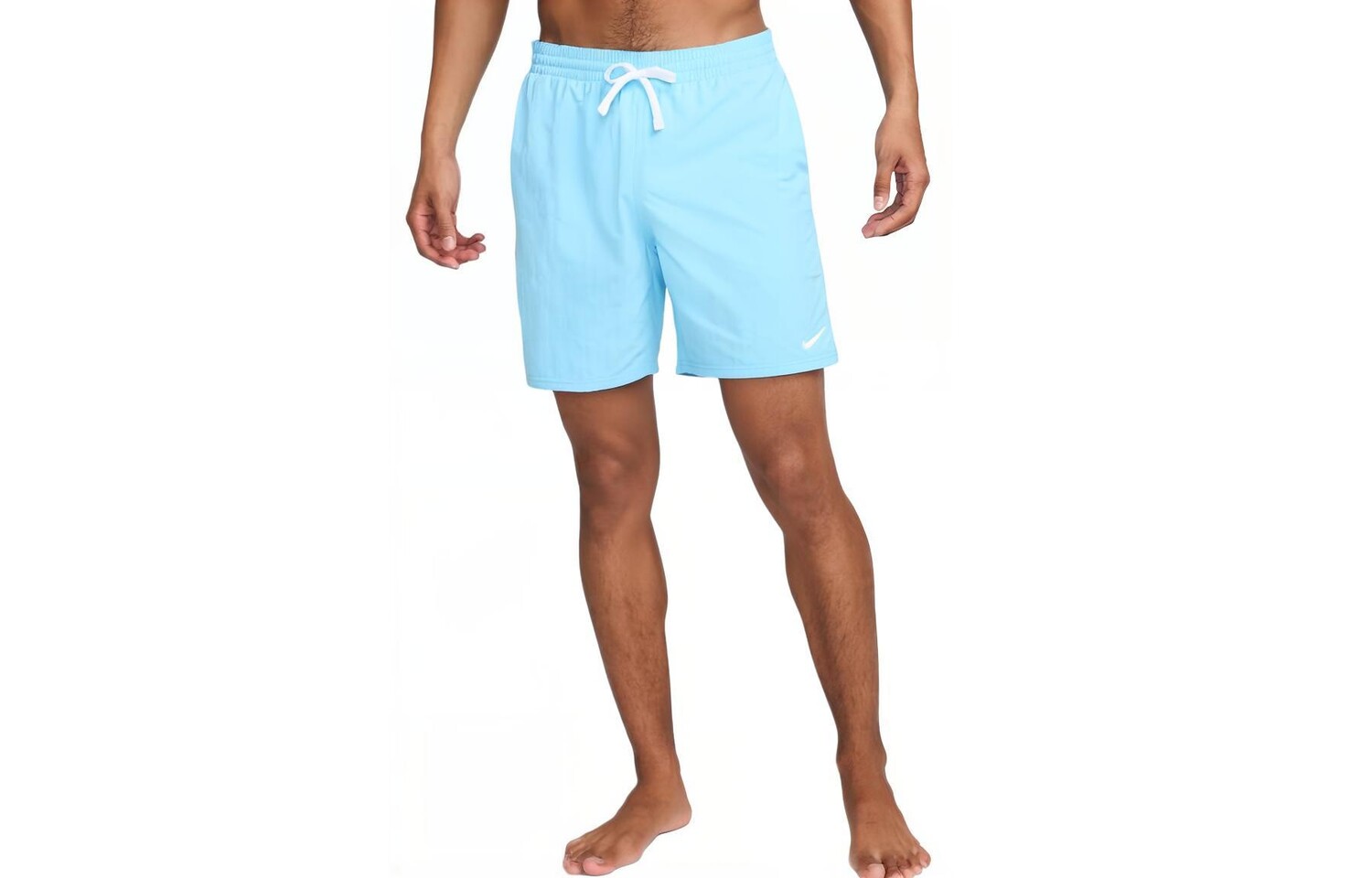 Мужские пляжные шорты Nike, цвет Aquarius blue/white 
Мужские пляжные шорты Nike, цвет Aquarius blue/white