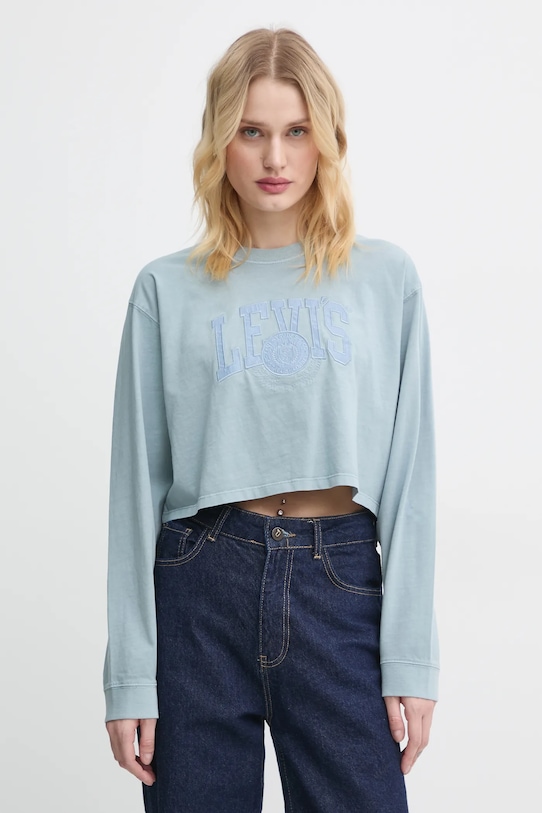 Хлопковая водолазка Levi'S, синий 
Хлопковая водолазка Levi'S, синий