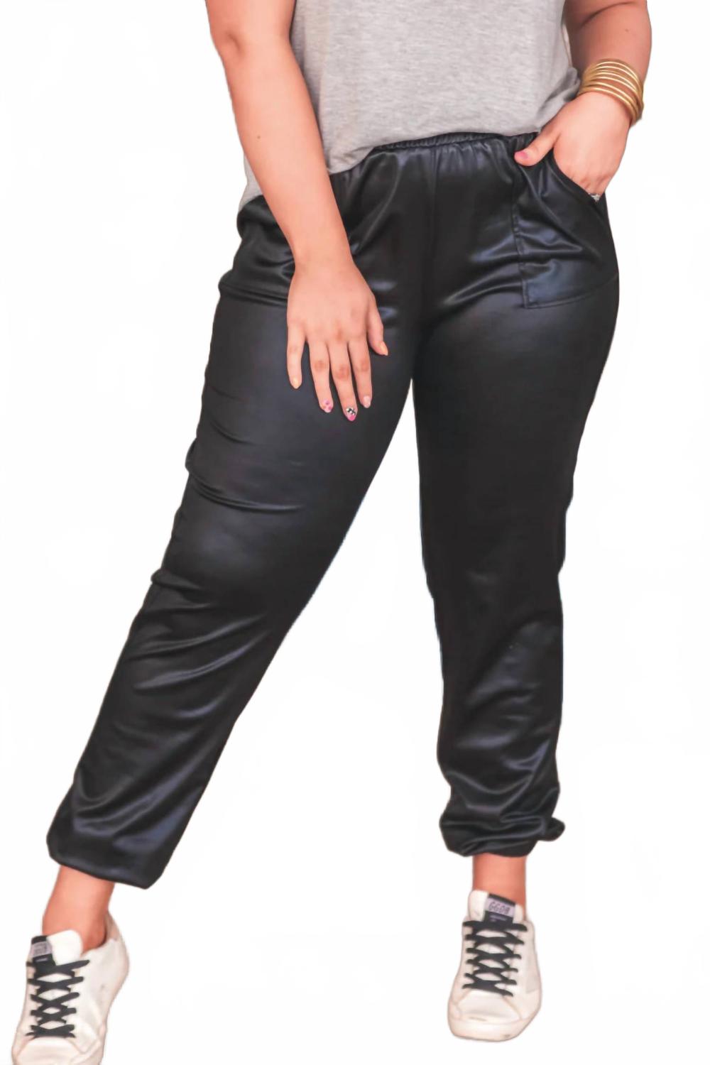 Джакс Пибл Джоггеры в черном Jess Lea
Джакс Пибл Джоггеры в черном Jess Lea