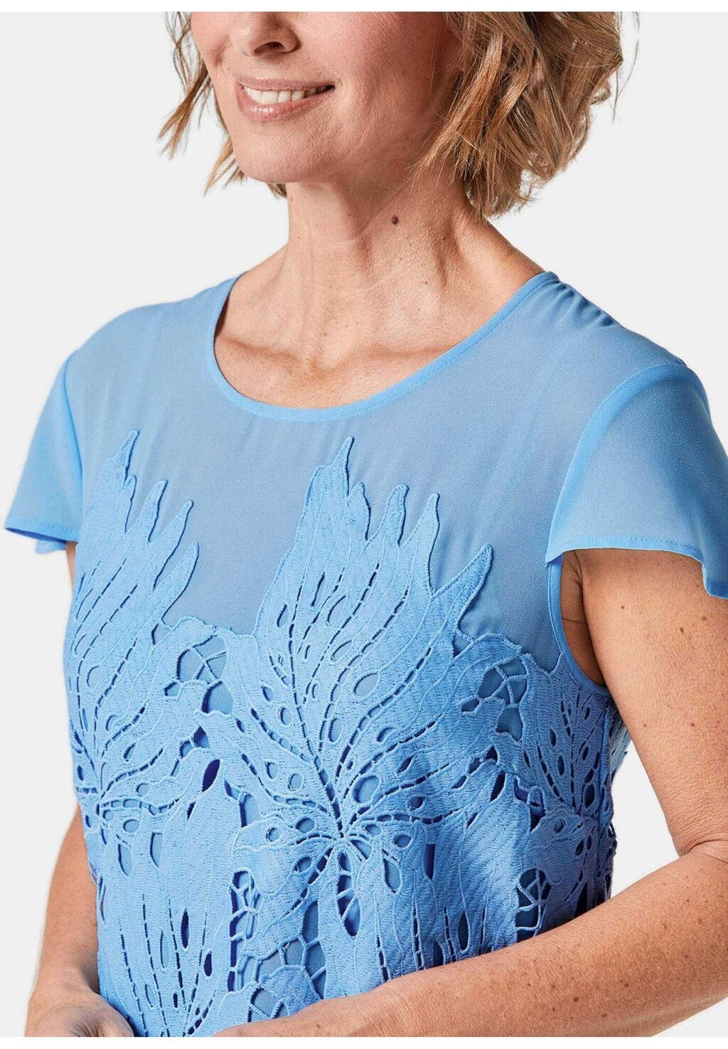 Дневное платье GOLDNER, светло-голубой
Дневное платье GOLDNER, светло-голубой