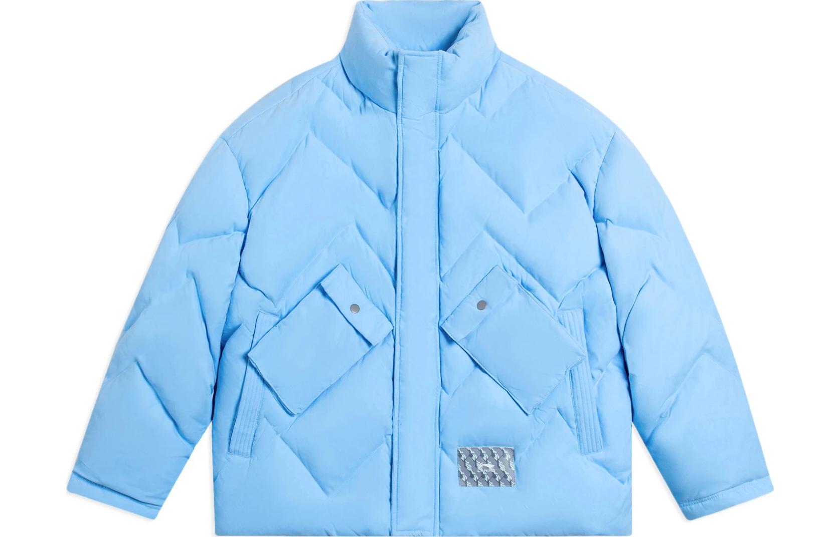 LiNing Мужская пуховая куртка лунно-белого синего цвета, Moon White Blue
LiNing Мужская пуховая куртка лунно-белого синего цвета, Moon White Blue