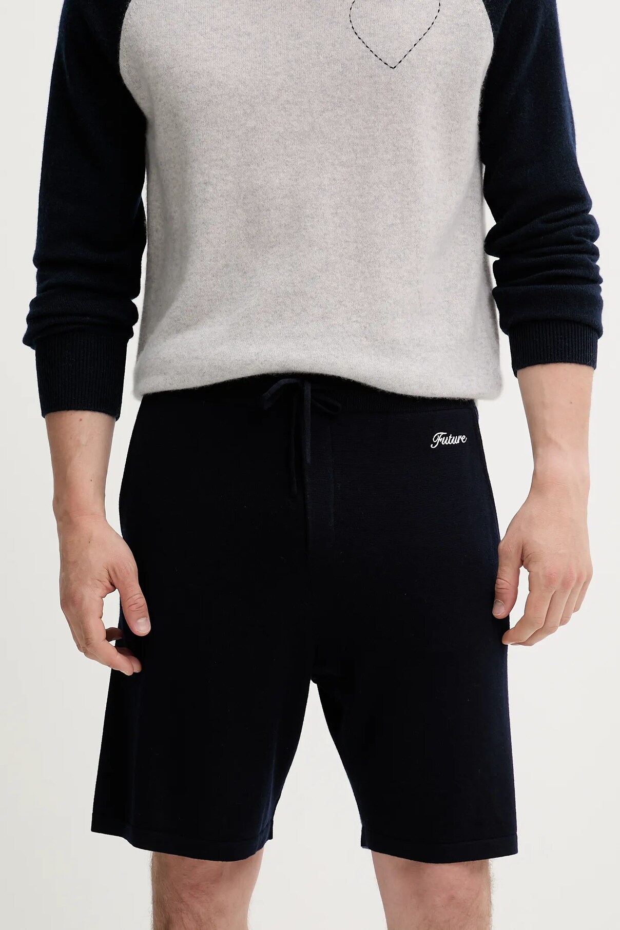 Шерстяные шорты From Future, темно-синий
Шерстяные шорты From Future, темно-синий