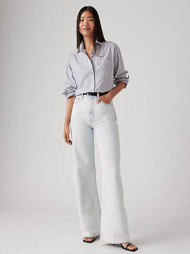 Джинсы женские Ribcage Wide Leg Levi's, цвет Be Prepared - Light Wash
Джинсы женские Ribcage Wide Leg Levi's, цвет Be Prepared - Light Wash