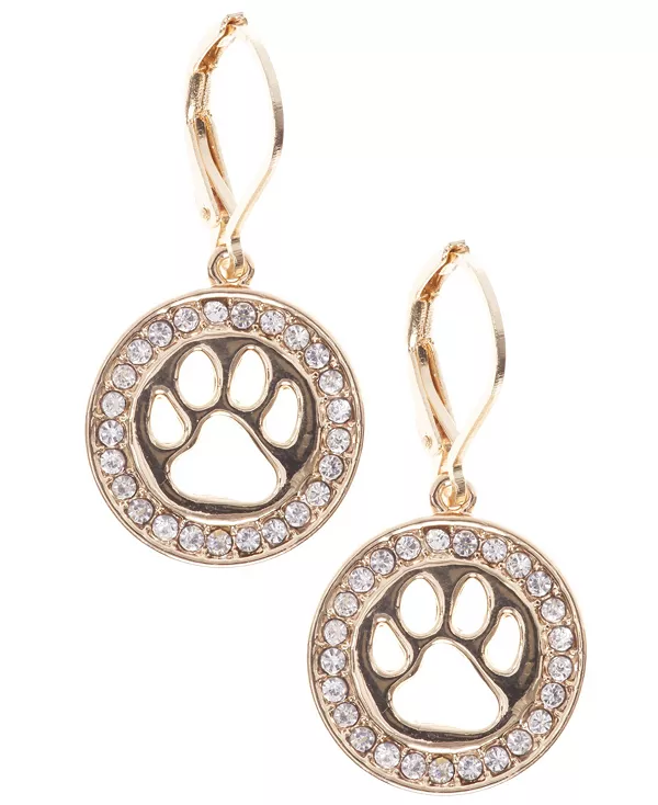 Серьга-Капелька в форме круглой лапки Pet Friends Jewelry, gold-tone
Серьга-Капелька в форме круглой лапки Pet Friends Jewelry, gold-tone