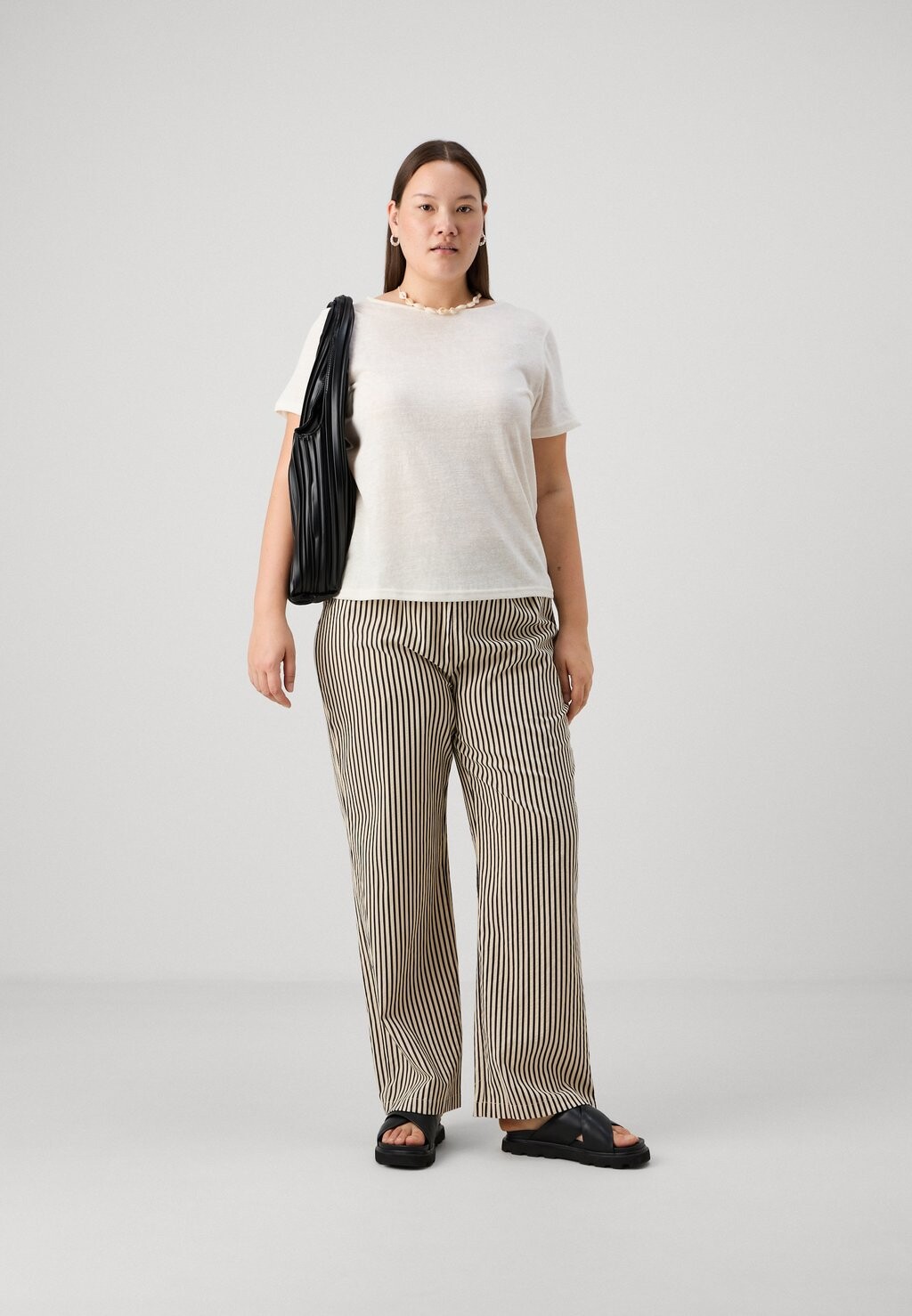 Брюки CARDAKOTA WIDE PANT ONLY Carmakoma, цвет Egret/Black
Брюки CARDAKOTA WIDE PANT ONLY Carmakoma, цвет Egret/Black