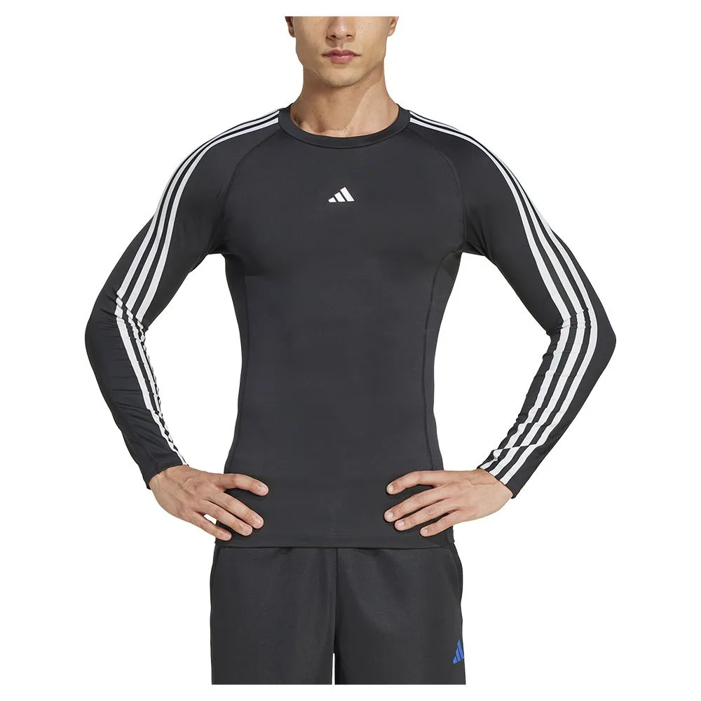 Лонгслив adidas Techfit Compression 3 Stripes, черный
Лонгслив adidas Techfit Compression 3 Stripes, черный