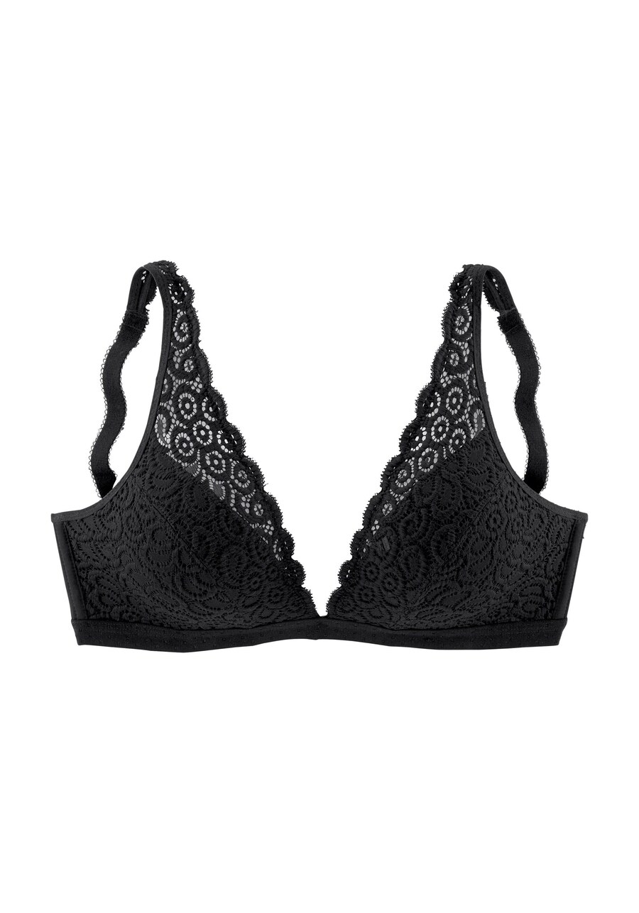 Треугольный бюстгальтер PETITE FLEUR, черный
Треугольный бюстгальтер PETITE FLEUR, черный