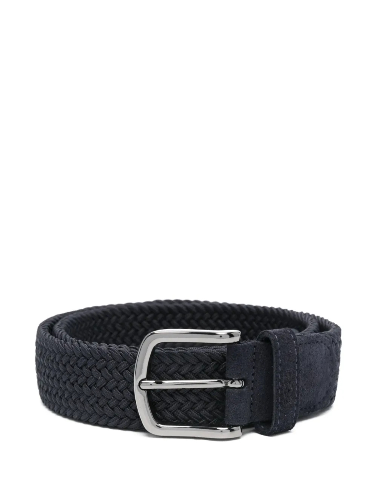 Ремень плетеный с кожаной отделкой BOSS, синий
Ремень плетеный с кожаной отделкой BOSS, синий