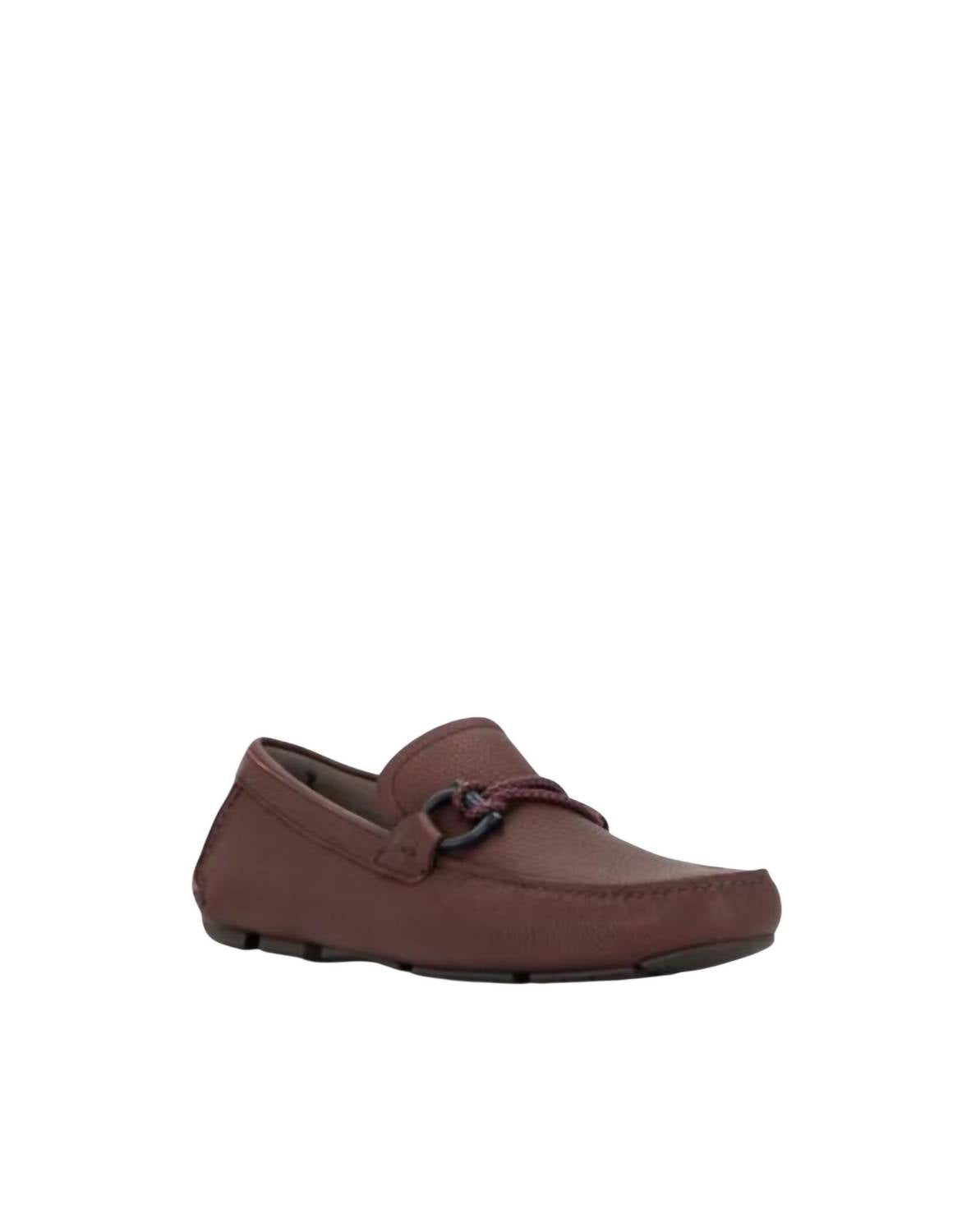 Salvatore Ferragamo Мужские кожаные лоферы на плоской подошве, фиолетово-красного цвета
Salvatore Ferragamo Мужские кожаные лоферы на плоской подошве, фиолетово-красного цвета