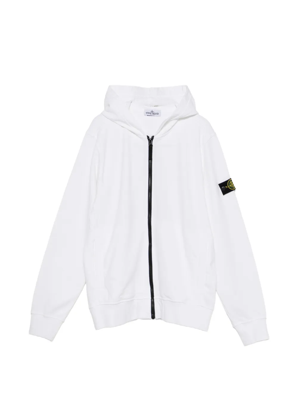 Толстовка на молнии с капюшоном Stone Island Junior, белый
Толстовка на молнии с капюшоном Stone Island Junior, белый