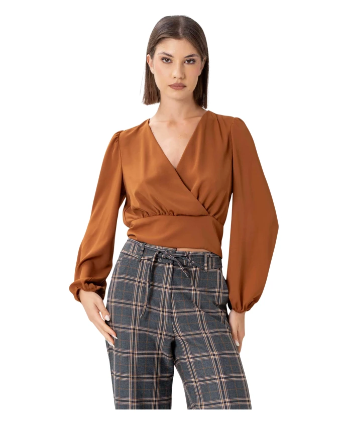 Блузка Wadynx Kocca, коричневый
Блузка Wadynx Kocca, коричневый