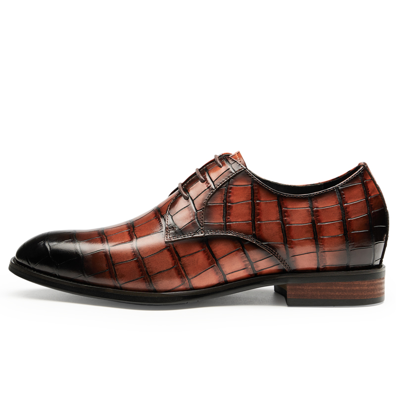 GOG Кожаные классические туфли для мужчин - коричневые, высота каблука 6,5 см, цвет Brown, Height: 6.5cm
GOG Кожаные классические туфли для мужчин - коричневые, высота каблука 6,5 см, цвет Brown, Height: 6.5cm