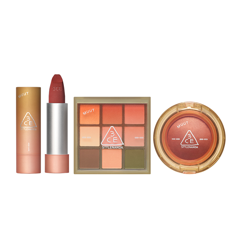 MUUT Color Film Limited Edition набор для макияжа легко растушевывающаяся стойкая тушь для век румяна крем комплект из двух предметов 3CE
MUUT Color Film Limited Edition набор для макияжа легко растушевывающаяся стойкая тушь для век румяна крем комплект из двух предметов 3CE