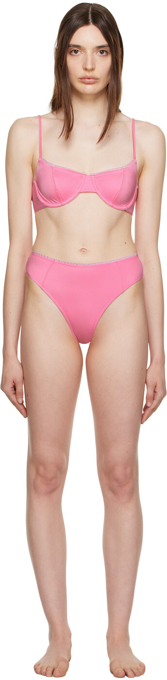 Фрэнки Бикини Эксклюзивное розовое бикини SSENSE Пэм и Дженны Frankies Bikinis
Фрэнки Бикини Эксклюзивное розовое бикини SSENSE Пэм и Дженны Frankies Bikinis