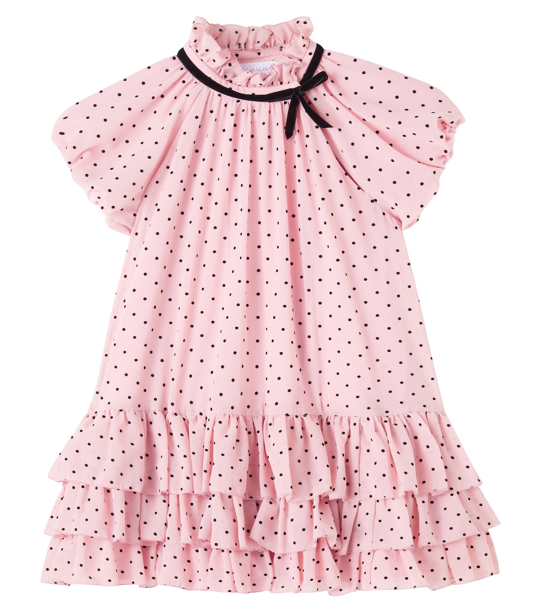 Платье в горох с рюшами и ярусами Monnalisa, Rosa Antico + Nero
Платье в горох с рюшами и ярусами Monnalisa, Rosa Antico + Nero