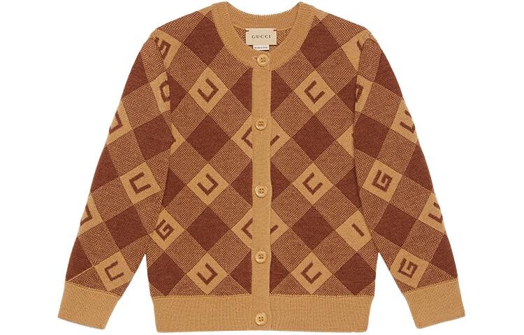 Свитер Gucci с узором, коричневый
Свитер Gucci с узором, коричневый