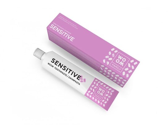 Зубная паста, успокаивающая чувствительность зубов и десен, 75 мл WOOM, Family Sensitive
Зубная паста, успокаивающая чувствительность зубов и десен, 75 мл WOOM, Family Sensitive