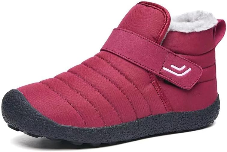 Мужские и женские водонепроницаемые теплые зимние ботинки Zonkacen из хлопка для улицы, снега и походов, красный
Мужские и женские водонепроницаемые теплые зимние ботинки Zonkacen из хлопка для улицы, снега и походов, красный