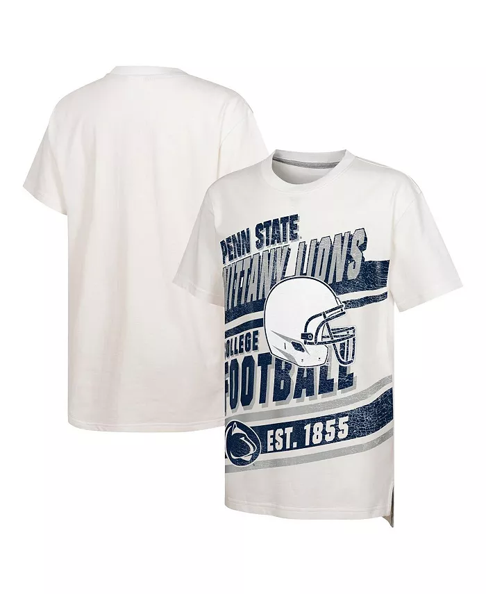 Белая оверсайз футболка Penn State Nittany Lions Let's Get Loud для больших мальчиков и девочек Outerstuff
Белая оверсайз футболка Penn State Nittany Lions Let's Get Loud для больших мальчиков и девочек Outerstuff