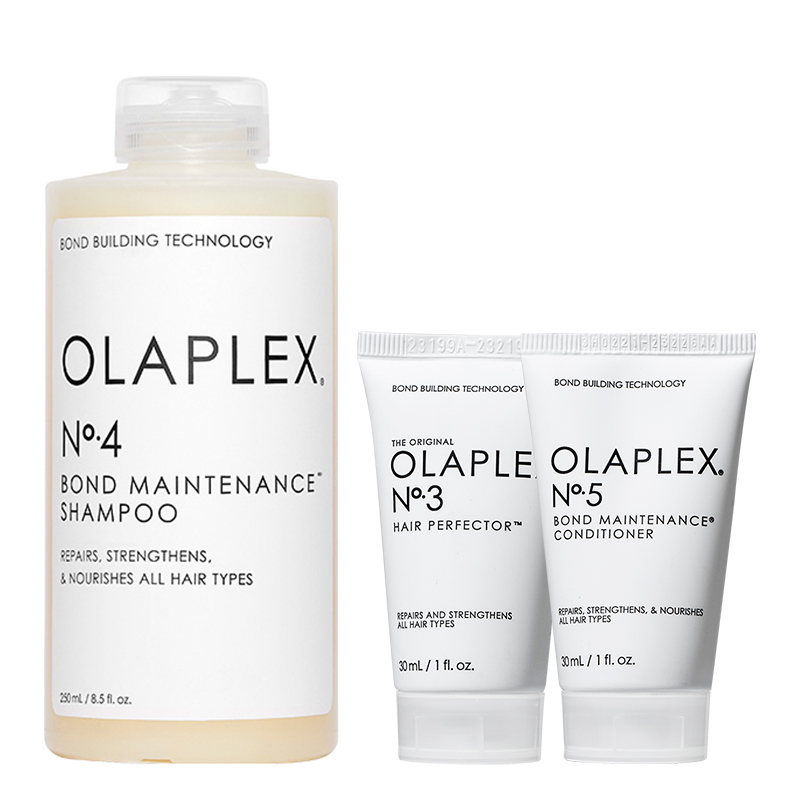 Набор шампуня и кондиционера unisex OLAPLEX, No. 4 250ml + No. 3 30ml + No. 5 30ml
Набор шампуня и кондиционера unisex OLAPLEX, No. 4 250ml + No. 3 30ml + No. 5 30ml