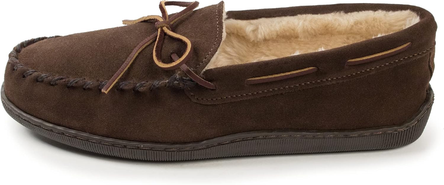 Мужские тапочки Minnetonka с плюшевой подкладкой и жесткой подошвой, шоколадный
Мужские тапочки Minnetonka с плюшевой подкладкой и жесткой подошвой, шоколадный