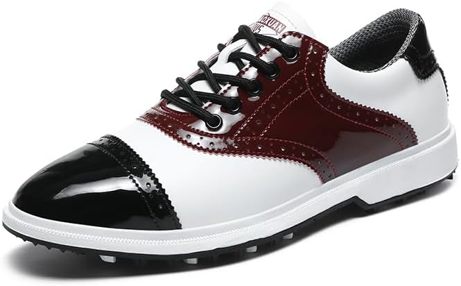 Мужские и женские гольф-кроссовки, легкие, водонепроницаемые, без шипов, с противоскользящей подошвой для комфорта в течение всего дня Civhom, черный/красный
Мужские и женские гольф-кроссовки, легкие, водонепроницаемые, без шипов, с противоскользящей подошвой для комфорта в течение всего дня Civhom, черный/красный