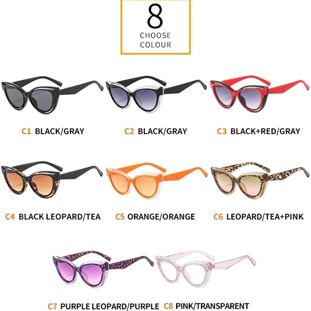 Женские солнцезащитные очки с градиентными линзами из поликарбоната, винтажный повседневный стиль, очки для вечеринок, защита от ультрафиолета UV400 VFDHN, C5
Женские солнцезащитные очки с градиентными линзами из поликарбоната, винтажный повседневный стиль, очки для вечеринок, защита от ультрафиолета UV400 VFDHN, C5