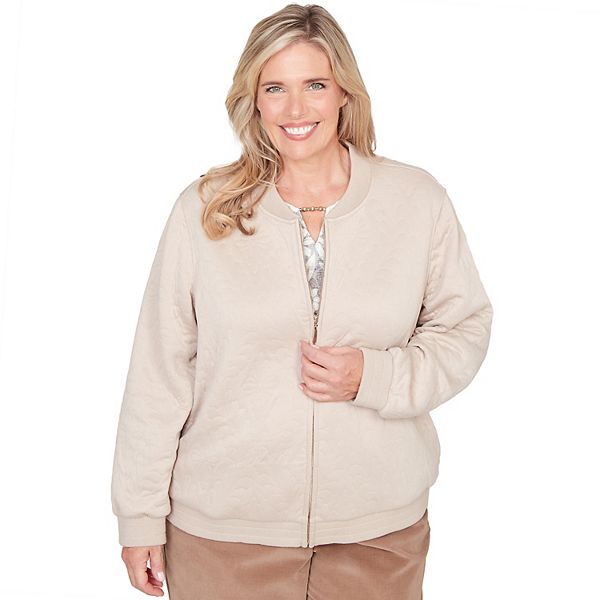 Бомбер с медальонами Plus size Alfred Dunner
Бомбер с медальонами Plus size Alfred Dunner