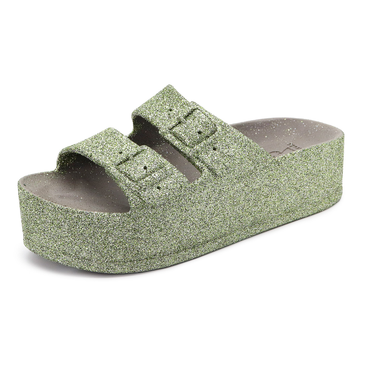 Cacatoès Слипоны унисекс с блестками хаки, с блестками винтажный розовый, с блестками нюд - с блестками хаки, цвет Shimmer Khaki
Cacatoès Слипоны унисекс с блестками хаки, с блестками винтажный розовый, с блестками нюд - с блестками хаки, цвет Shimmer Khaki