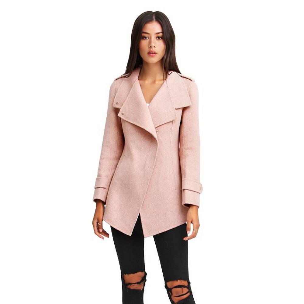 Мото-пальто Bad Girl из смесовой шерсти Belle & Bloom, цвет Blush
Мото-пальто Bad Girl из смесовой шерсти Belle & Bloom, цвет Blush